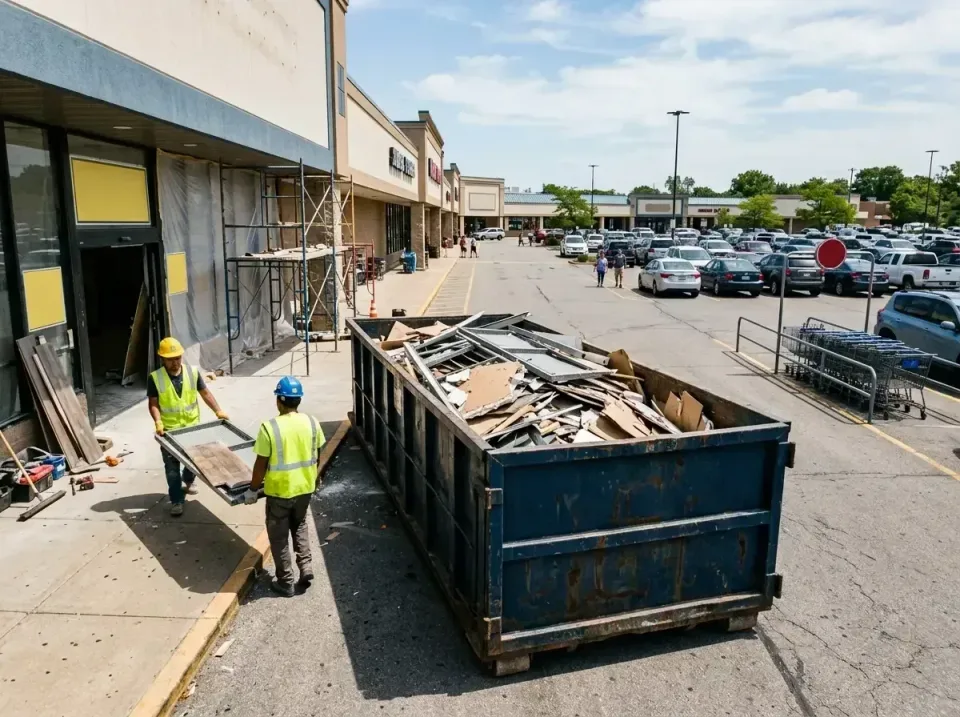 retail-store-renovation-debris-003 — frequently asked questions, Roll-off Dumpster Rentals in Clover, SC